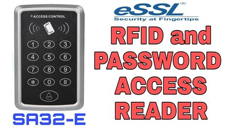 essl rfid reader|U.